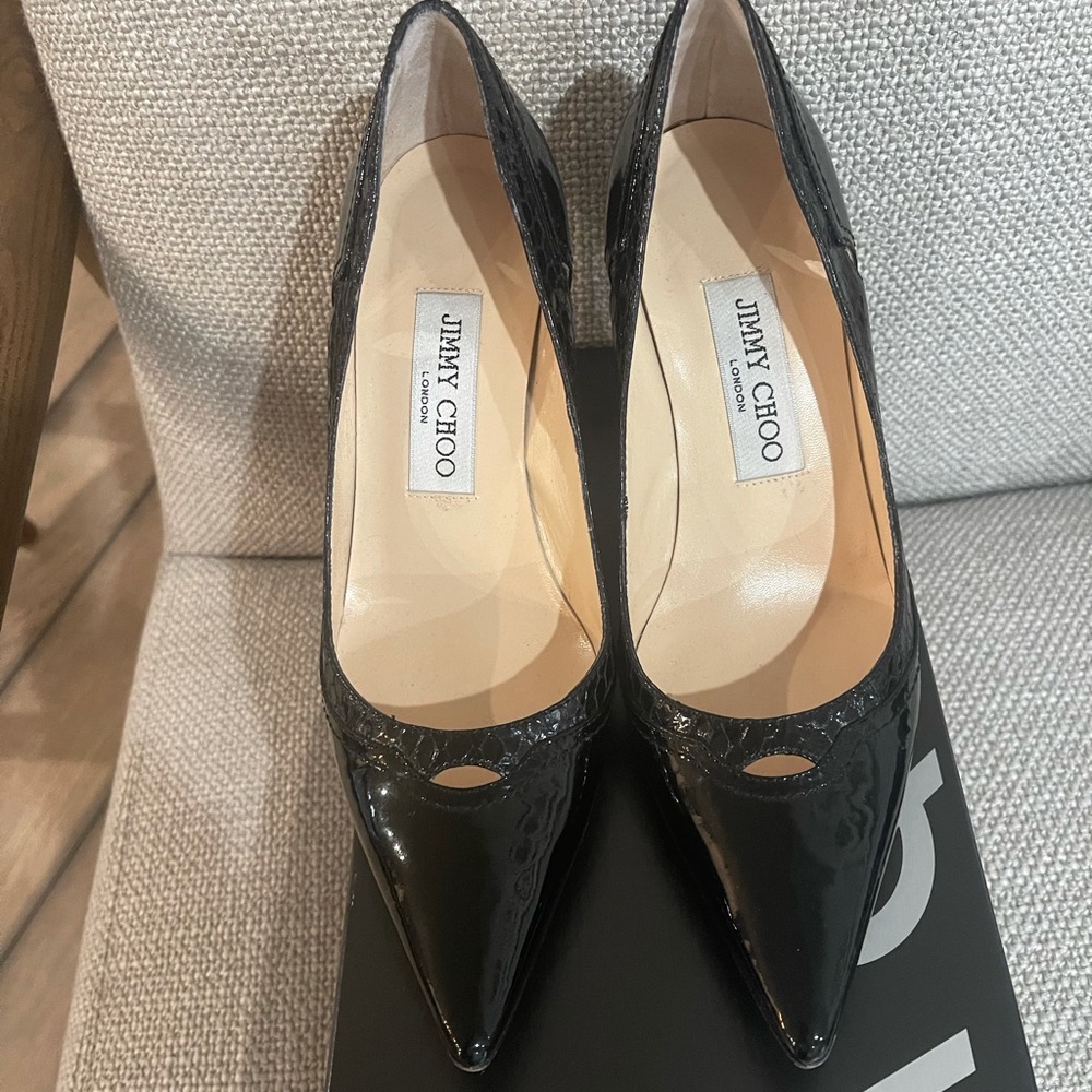 Jimmy choo black heels